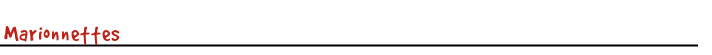 Marionnettes